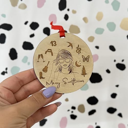 Taylor Swift Christmas Bauble