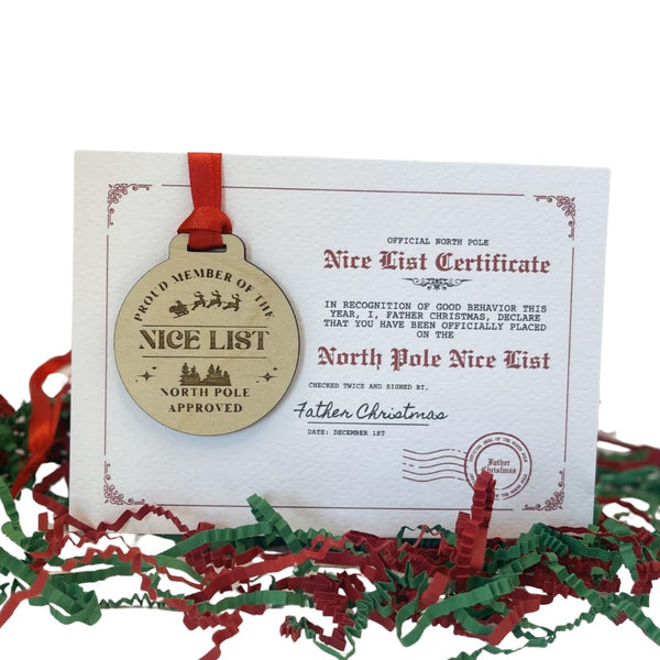 You're on the nice list Christmas Medal!