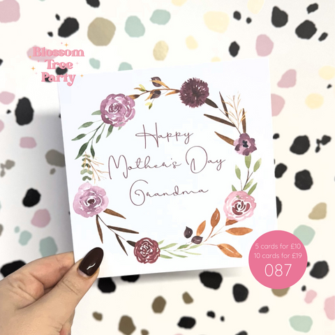 Happy Mother's Day Grandma Card | 064