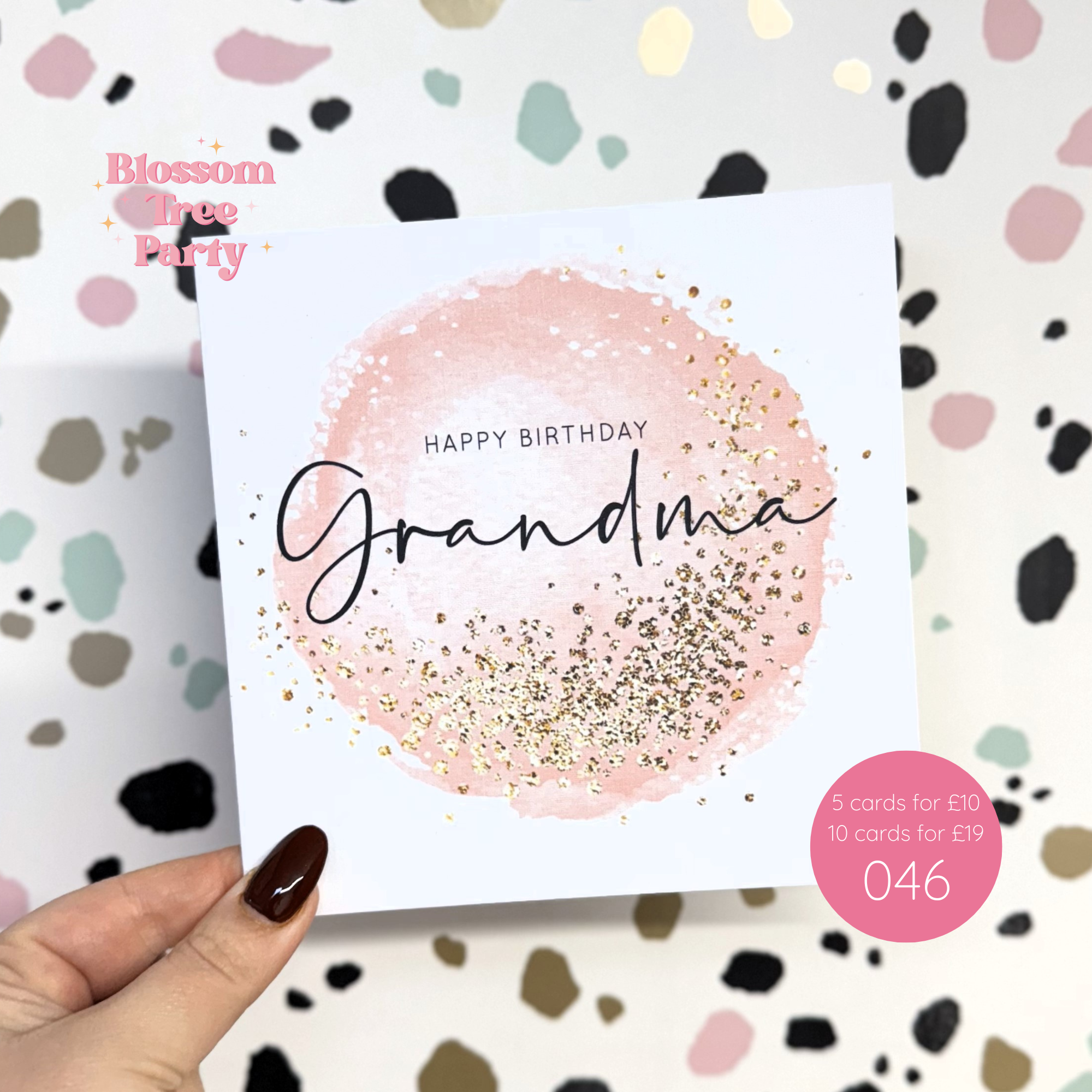 Happy Birthday Grandma Card | Ref: 046