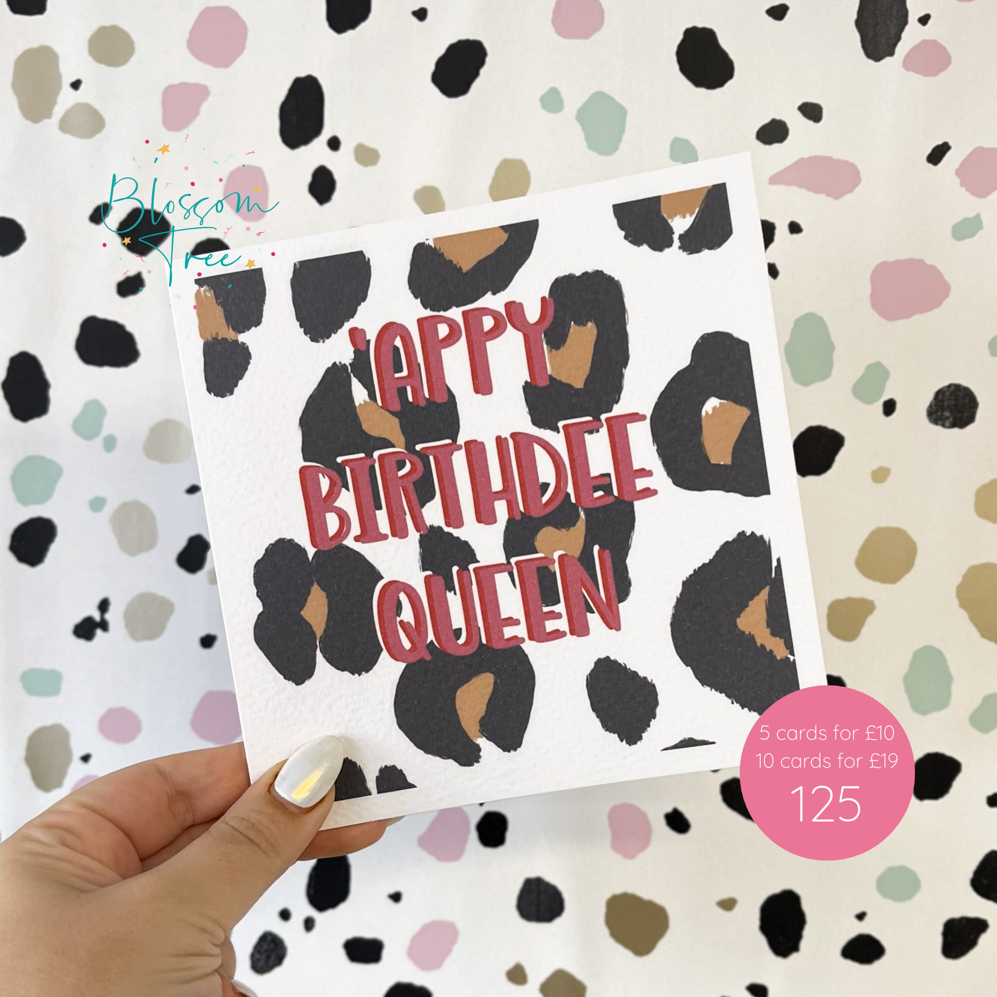 Scouse Birthday Card | 'appy birthdee Queen| Ref: 125