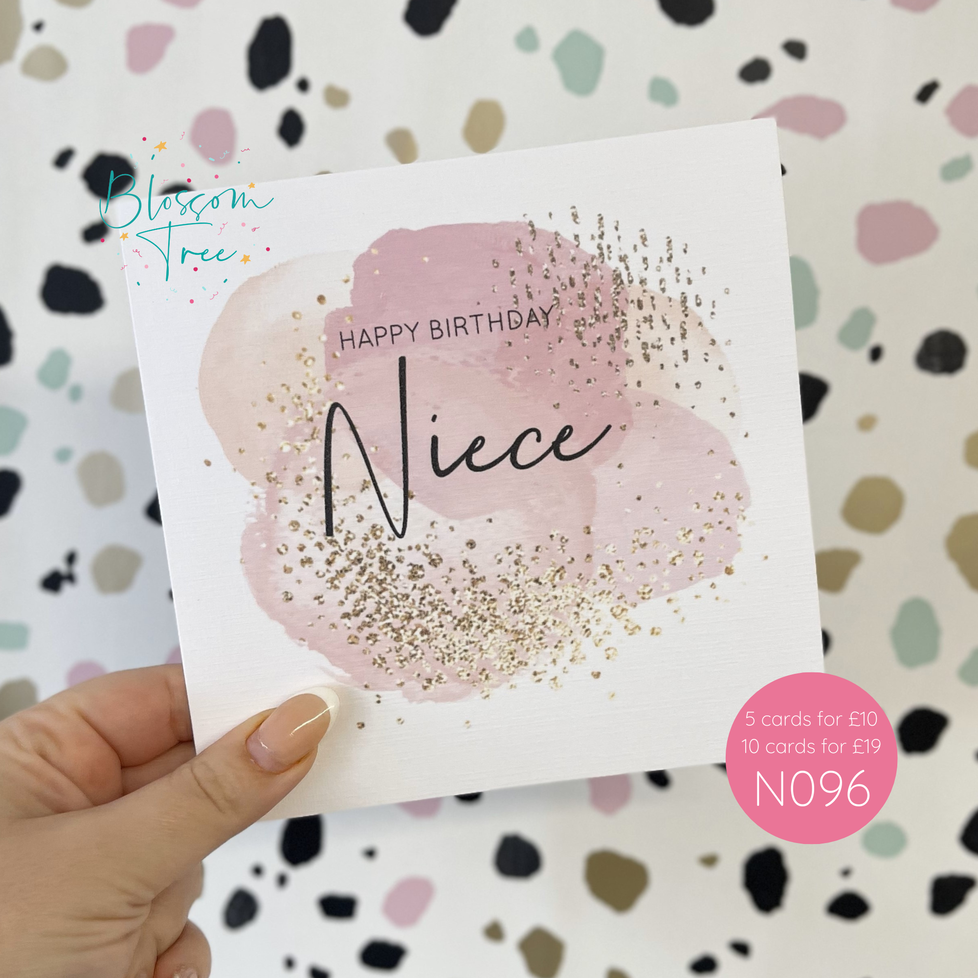 Happy Birthday Niece Card | N096