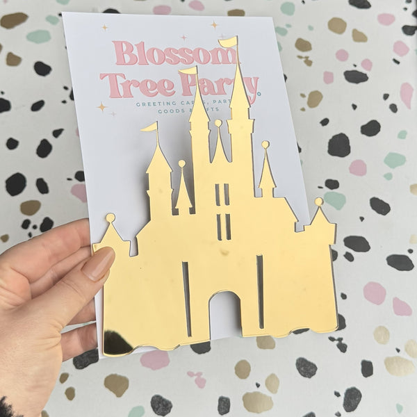 Fairytale Castle Cake Topper