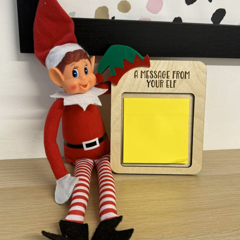 Elf Post It Note Holder