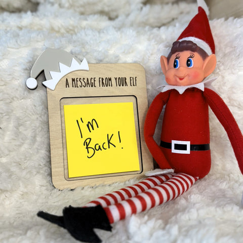 Elf Post It Note Holder | Version 2