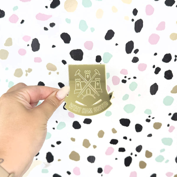 West Ham Football Cake Topper Charm