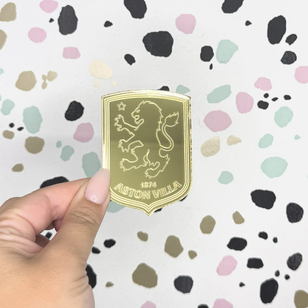 Aston Villa Cake Topper Charm