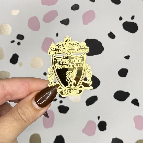 Liverpool Cupcake Topper Charm