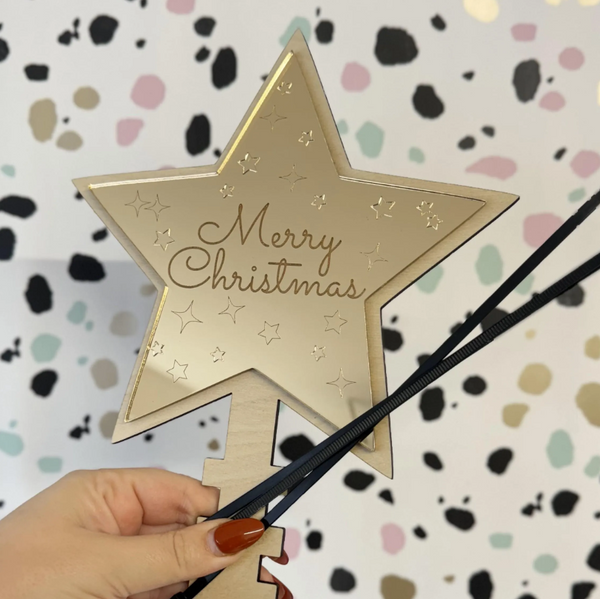 Personalised Christmas Tree Topper