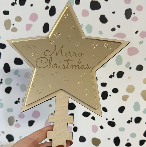 Personalised Christmas Tree Topper