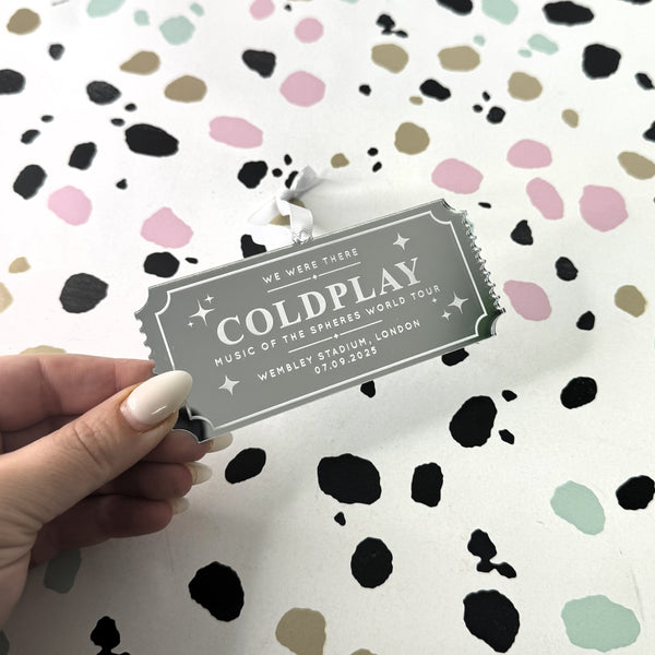 Pre-made discounted concert Ticket - Coldplay - 07.09.2025