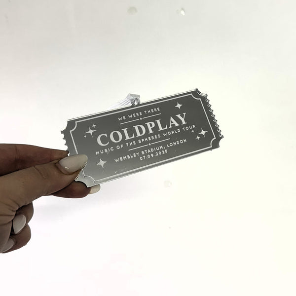 Pre-made discounted concert Ticket - Coldplay - 07.09.2025