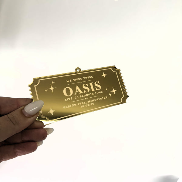 Pre-made discounted concert Ticket - Oasis - 19/07/25
