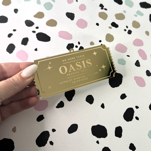 Pre-made discounted concert Ticket - Oasis - 28/09/2025