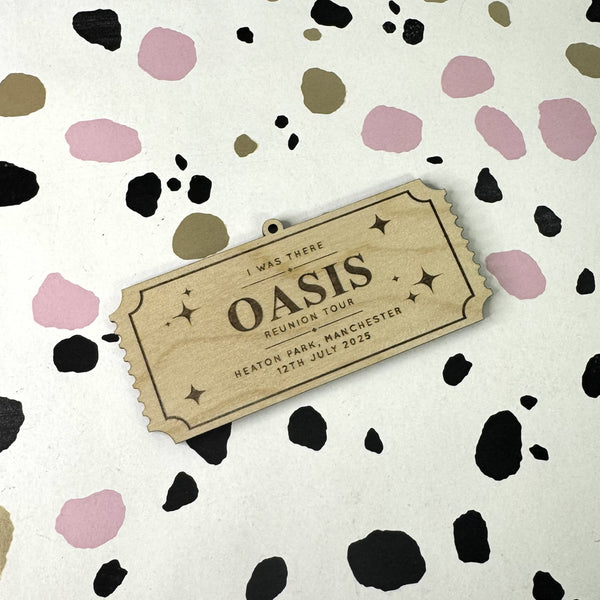 Pre-made discounted concert Ticket - Oasis - 12th July