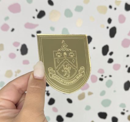 Burnley Football Club Cake Topper Charm