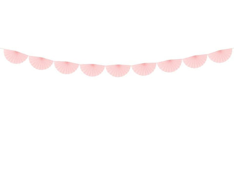 Tissue garland Rosettes | light powder pink-Bunting-Blossom Tree Party