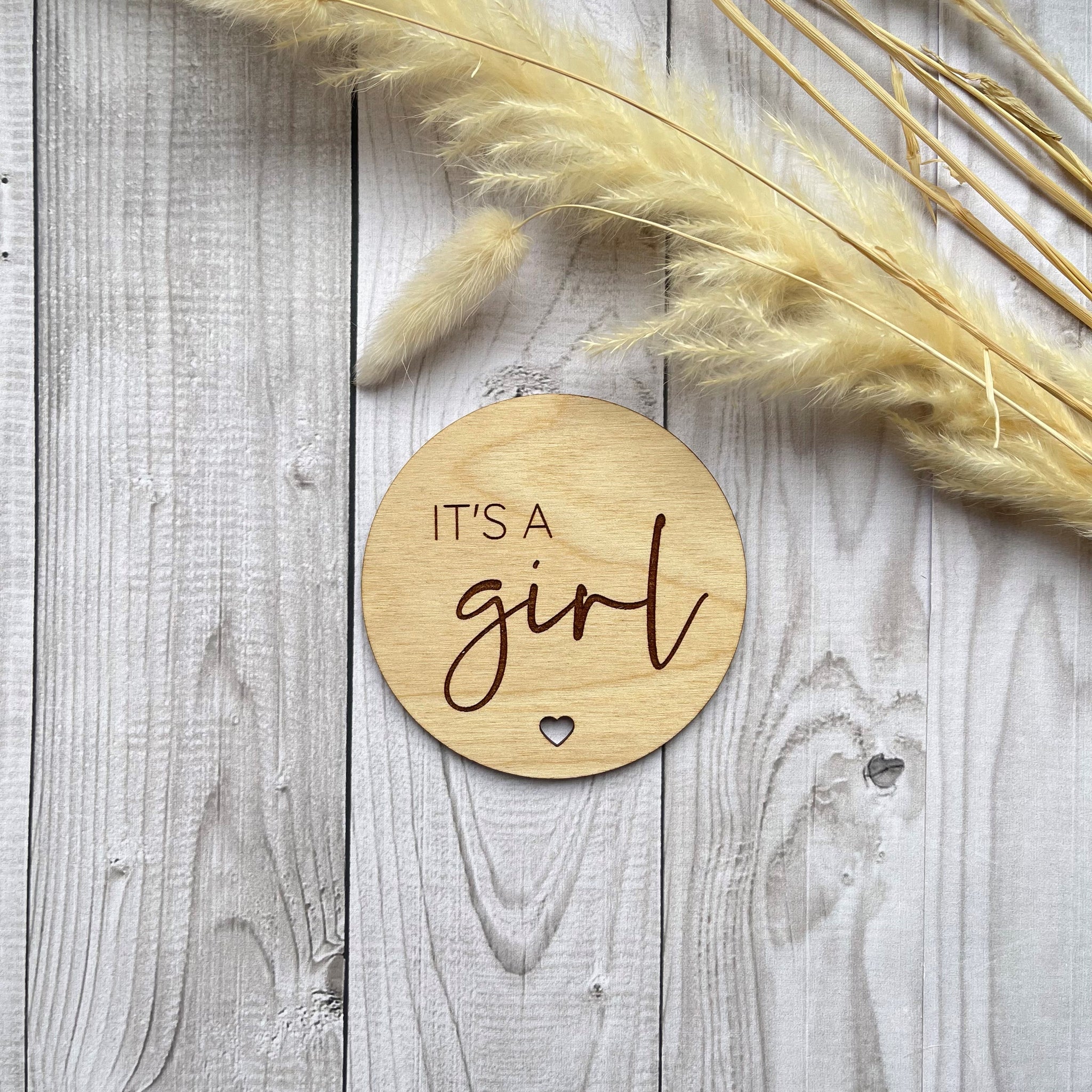 It's a Girl Photo Prop | Baby announcement