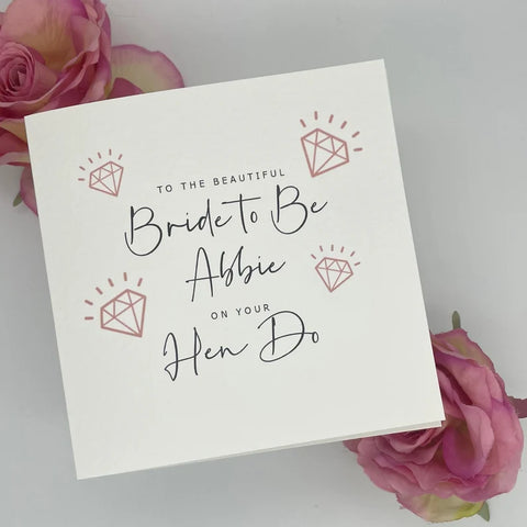 Personalised Hen do Card | 112